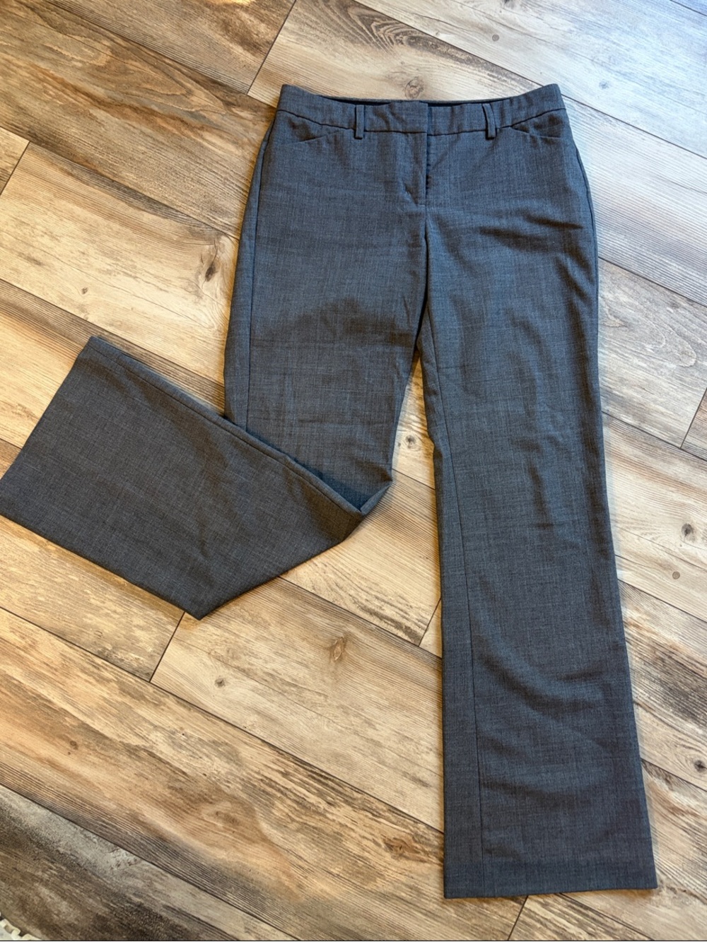 Express Women's Boot Cut Dress Pants - Charcoal grey
